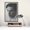 Vintage Tom Jobim poster capturing the essence of bossa nova and jazz, ideal for enthusiasts of Brazilian music and cultural history—perfect for music gifts and sophisticated decor.