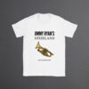 T-shirt with 'Jimmy Ryan's Dixieland' text and trumpet graphic, a nod to New York's oldest jazz club, perfect for jazz lovers and history buffs.