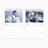Monthly page from the 2024 William P. Gottlieb Wall Calendar, 'The Golden Age of Jazz', featuring classic black and white photographs of a legendary jazz musicians.