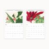 Wall calendar The Elegance of the East; featuring exquisite Japanese woodblock prints by Tanigami Konan, perfect for art enthusiasts, home decor, and tracking special events and birthdays.