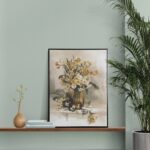 Printable poster of Annie Nowell's artwork, showcasing the detailed beauty of her portraits, landscapes, and still lifes that capture America's historical essence.