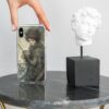Arthur Rackham inspired phone case featuring a detailed illustration of a woman with an animal companion in a mystical forest setting, perfect for adding a touch of classic art and protection to your smartphone.