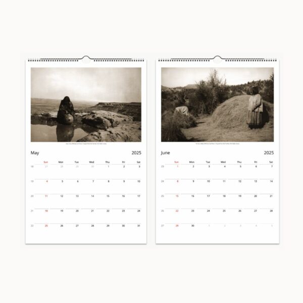 Wall Calendar INDIAN MAGIC, showcasing Carl Moons Native American portraiture for cultural enthusiasts and collectors.