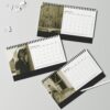 Historical Resilience Desk Calendar featuring Dorothea Lange's iconic photography for inspirational office and home decor