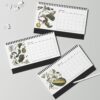 Maria Sibylla Merian Desk Calendar featuring exquisite botanical and entomological illustrations from Surinames natural world.