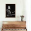 Mary Lou Williams Jazz Era Poster - Pianist and Composer Tribute - Elegant Vintage-Inspired Music Wall Art for Home and Office Decor - Ideal Gift for Jazz History Enthusiasts.