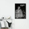 Dexter Gordon Jazz Poster Featuring Bebop Legends, Vintage Music Gift for Aficionados, Ideal for Home and Office Decor.