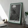 Vintage Lee Konitz Jazz Poster - 'Another Shade of Blue' Album Tribute - Classic Music Decor for Aficionados - Ideal Gift for Jazz Enthusiasts.