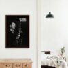Tex Beneke Vintage Jazz Poster, Swing Era Saxophonist with Glenn Miller Orchestra, ideal for Music Lovers' Wall Decor and Gifts.