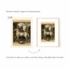 Transformable calendar images of Albrecht Dürer art framed for display, post usage.