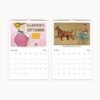 Edward Penfield Wall Calendar featuring iconic American illustrations and poster art.