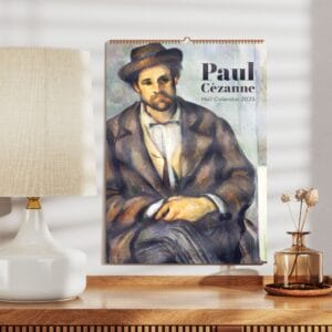 Paul Cezanne Wall Calendar featuring Post-Impressionist art, timeless paintings, and decorative wall planner. Includes monthly masterpieces, high-quality framable designs, and spacious date layouts. Perfect gift for art lovers and collectors.