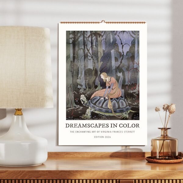 Dreamscapes art poster by Virginia Frances Sterrett.