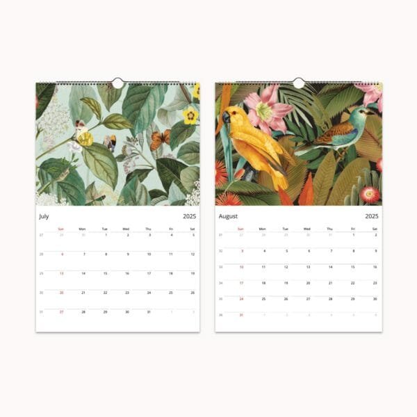 Guardians of the Earth Wildlife Wall Calendar – nature-inspired home decor featuring majestic animal photography, eco-friendly wall art, and wildlife conservation gift. Available in Ledger, A3, Letter, and A4 sizes with premium semi-glossy paper and sturdy wire binding.