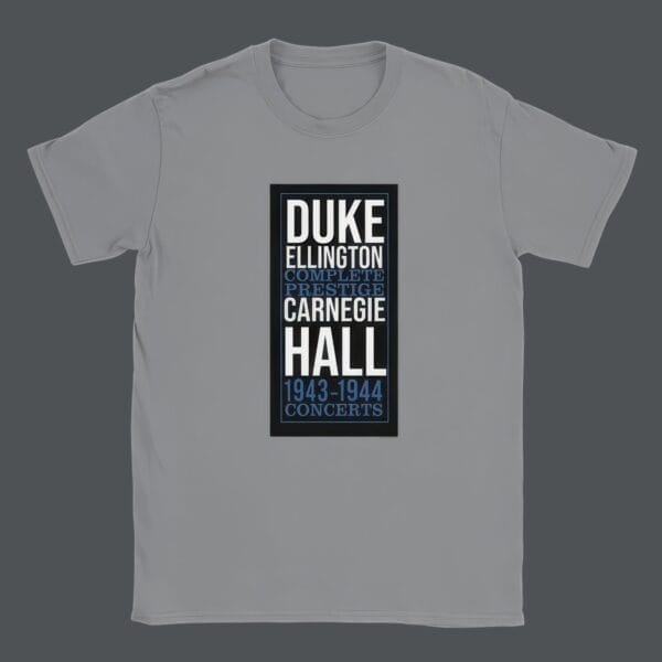 Duke Ellington T-Shirt featuring vintage jazz art; perfect Duke Ellington Merchandise for fans attending concerts or jazz clubs. Ideal Duke Ellington Band Tee for musicians, blending classic jazz themes in a stylish Duke Ellington Graphic Tee.