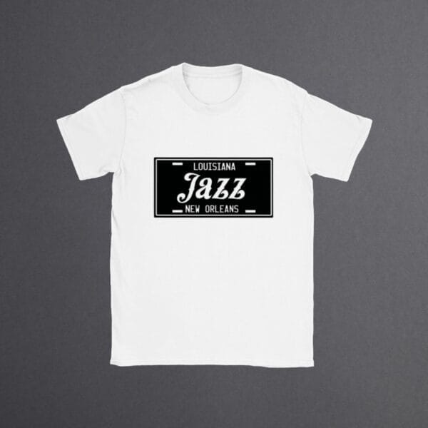 Jazz T-Shirt featuring vibrant jazz art; perfect Jazz Lover Gift for fans attending Jazz Festivals or Jazz Clubs. Ideal Jazz Band Tee for musicians, blending Jazz and Blues themes in a stylish Jazz Music Shirt.