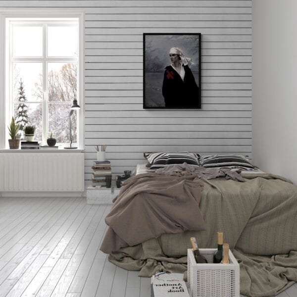 Artwork by Romaine Brooks from the 1920s, capturing her unique voice amidst contrasts and queer legacy. This piece reflects both her personal journey and the vintage allure of the era.