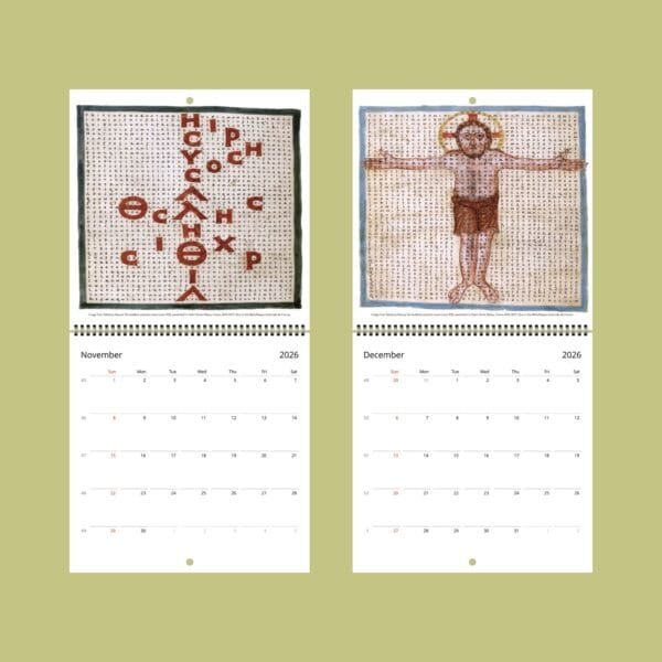 2026 calendar with November and December pages.