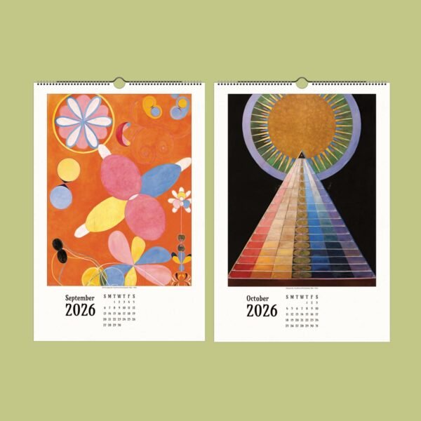 2026 calendar art for September and October