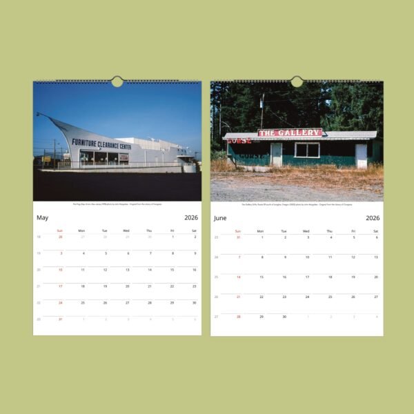 2026 calendar pages for May and June