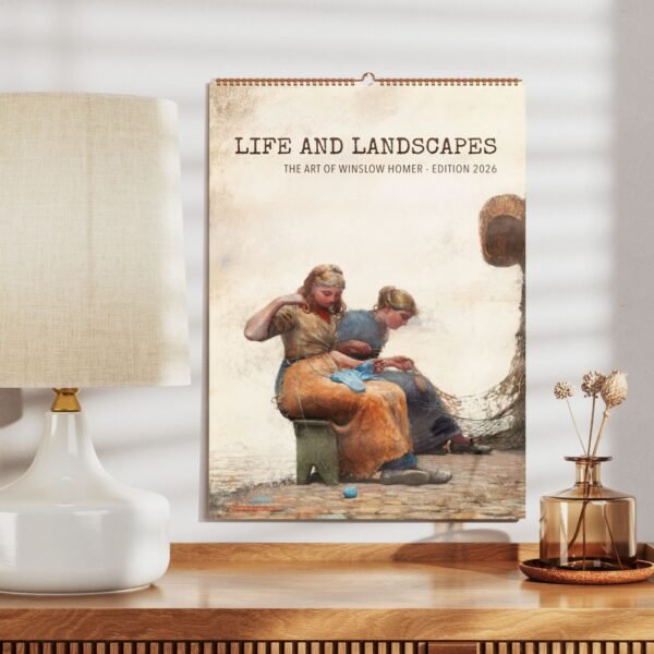 Calendar art by Winslow Homer, Life and Landscapes.
