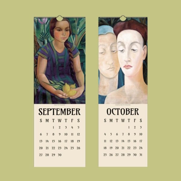 Artistic calendar for September and October 2023.