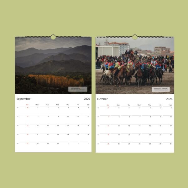 2026 calendar pages for September and October