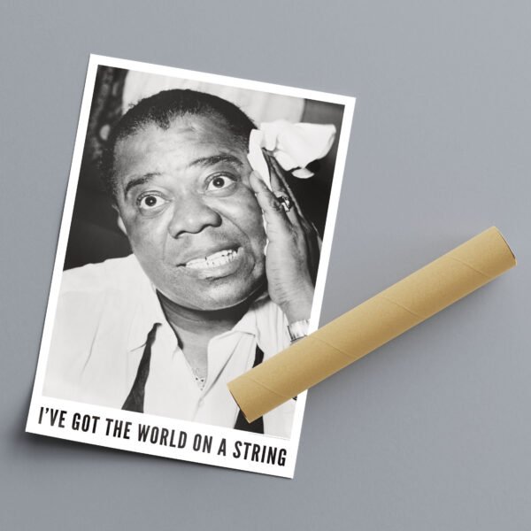 Louis Armstrong, poster roll