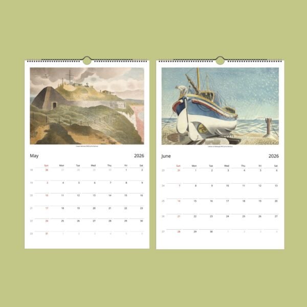 2026 calendar pages for May and June.