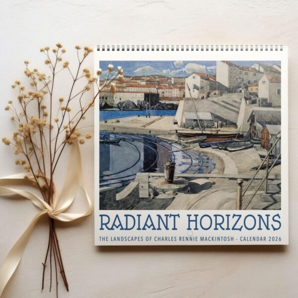 2026 Charles Rennie Mackintosh landscape calendar cover