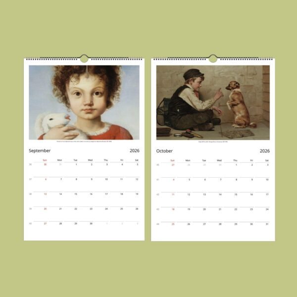 2026 calendar pages for September and October