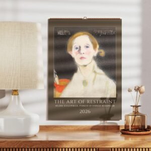 Helene Schjerfbeck modern art poster on wall 2026
