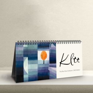 2025 Paul Klee calendar with abstract art design.