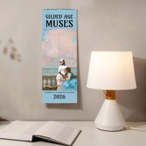 2026 calendar with Gilded Age artwork