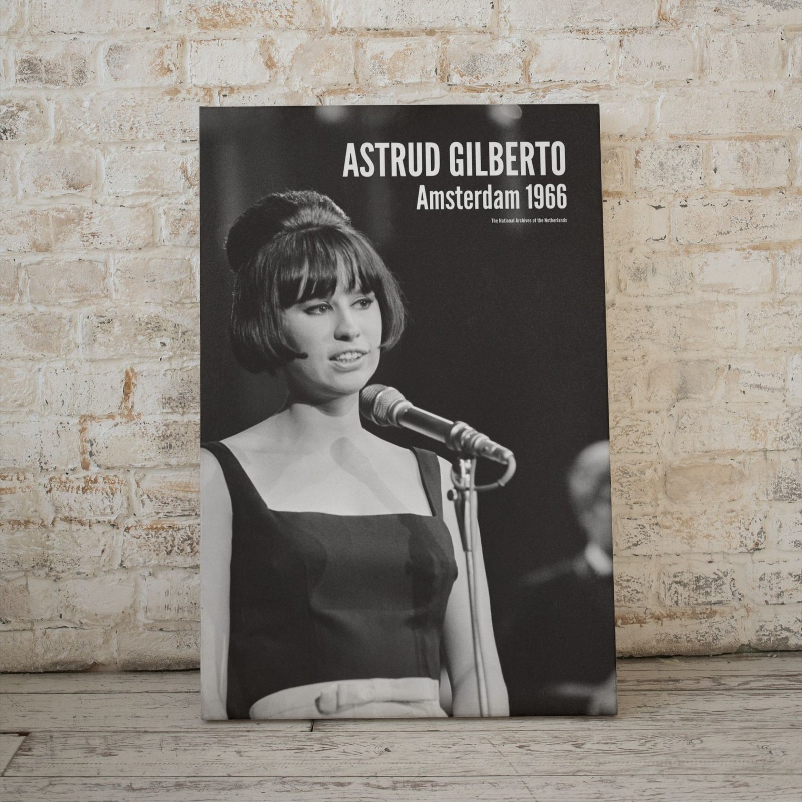 Astrud Gilberto performing, Amsterdam 1966