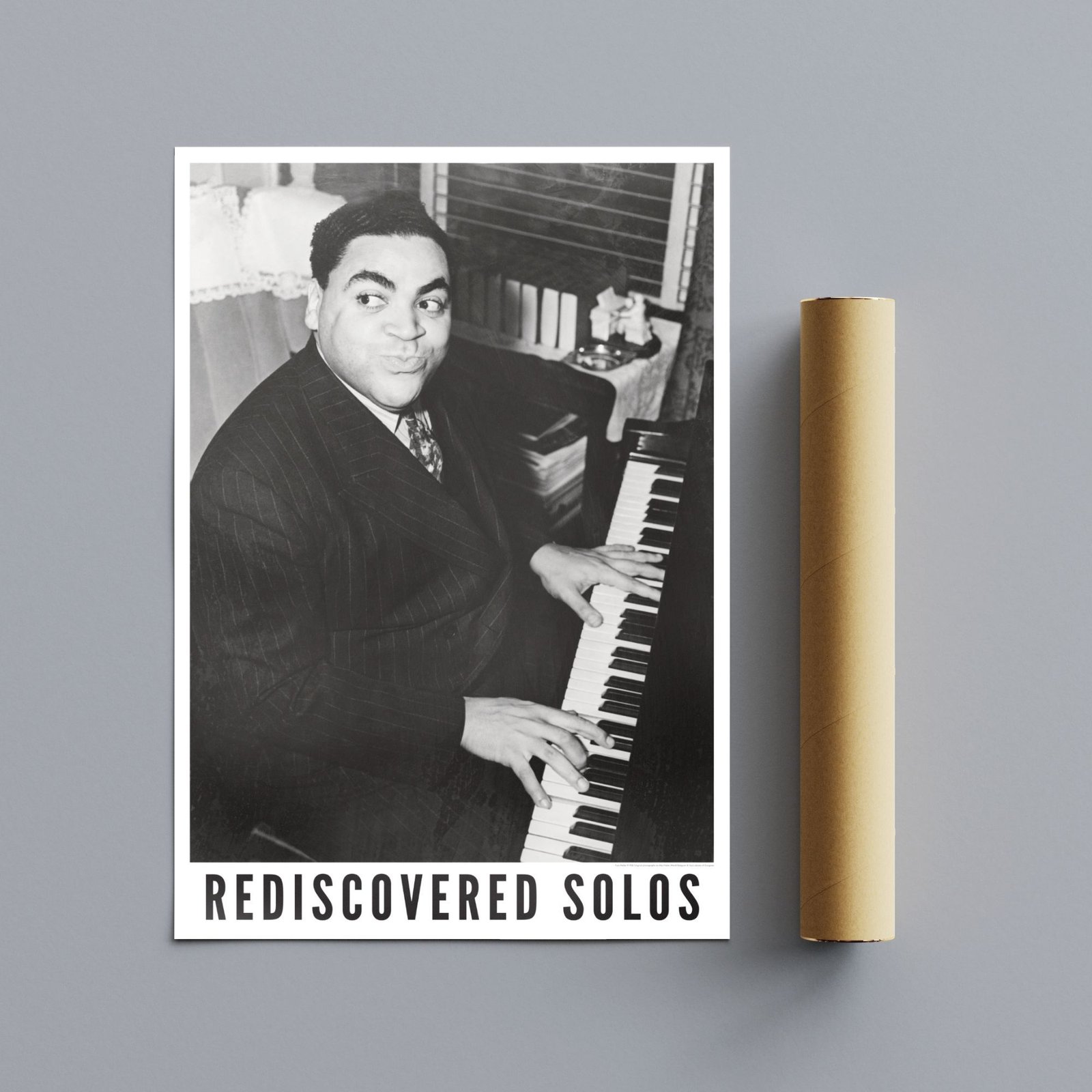 Vintage pianist playing rediscovered solos.