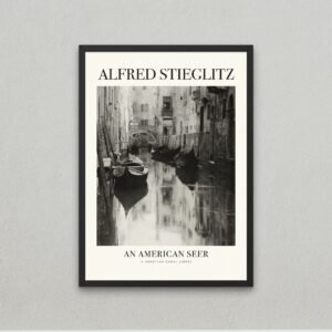 Alfred Stieglitz's 'A Venetian Canal' photograph 1894