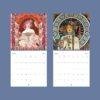 Alphonse Mucha Wall Calendar – Czech Artist, Art Nouveau Period, Semi-Gloss Paper