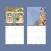 Alphonse Mucha Wall Calendar – Czech Artist, Art Nouveau Period, Semi-Gloss Paper