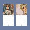 Alphonse Mucha Wall Calendar – Czech Artist, Art Nouveau Period, Semi-Gloss Paper