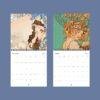 Alphonse Mucha Wall Calendar – Czech Artist, Art Nouveau Period, Semi-Gloss Paper