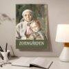 Anders Zorn Wall Calendar - Swedish Artists, Magical Realism, Semi-Glossy Paper