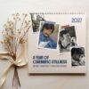 Andrei Tarkovsky Wall Calendar - Polaroid Album, Memory In Frames, Semi-Glossy Paper