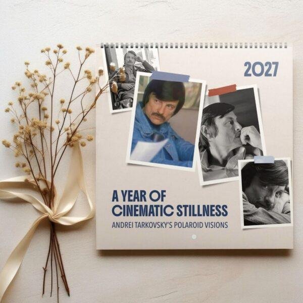 Andrei Tarkovsky Wall Calendar - Polaroid Album, Memory In Frames, Semi-Glossy Paper