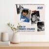 Andrei Tarkovsky Wall Calendar - Polaroid Album, Memory In Frames, Semi-Glossy Paper