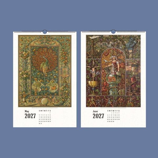 Art Nouveau Design Calendar