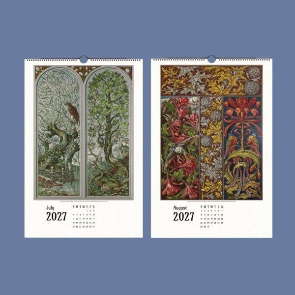 Art Nouveau Design Calendar