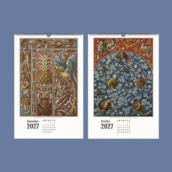 Art Nouveau Design Calendar