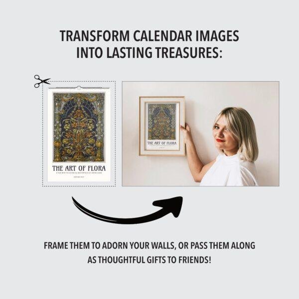 Art Nouveau Style Calendar