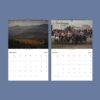 2027 wall calendar showing September and October Afghanistan photos